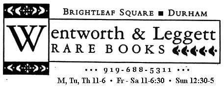 phone address map - Wentworth & Leggett Books Durham NC